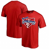 Men's Philadelphia Phillies Fanatics Branded Red 2017 MLB Spring Training Logo T-Shirt,baseball caps,new era cap wholesale,wholesale hats